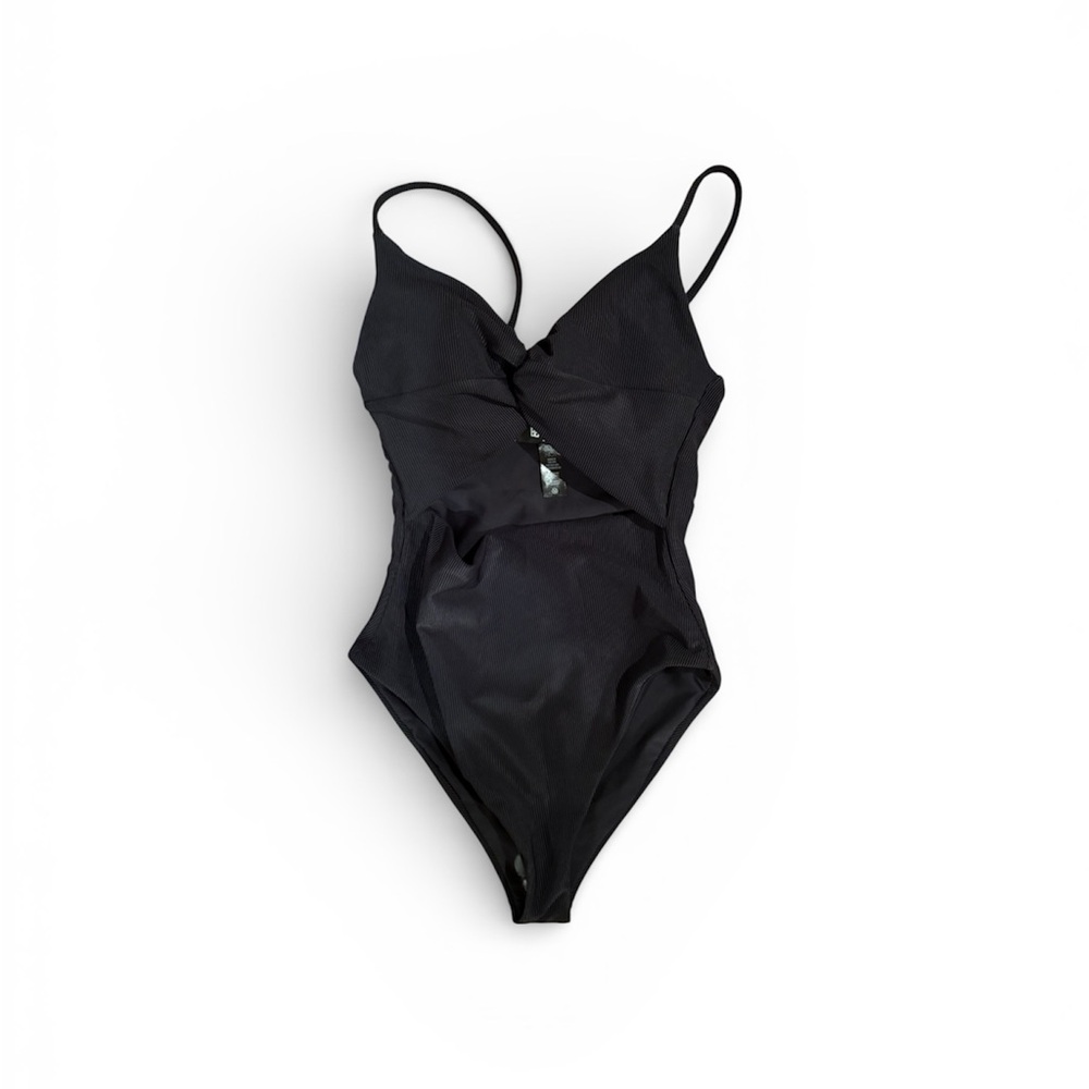 Beach Riot Black Bikini Top